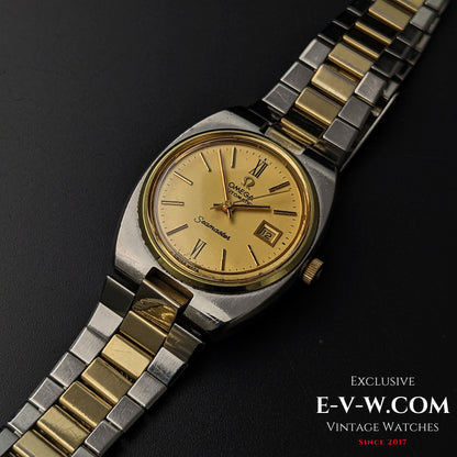 Vintage Omega Lady Seamaster Automatic / Steel Gold / Ref. 766.0818 / Cal. 684 / Vintage 1974