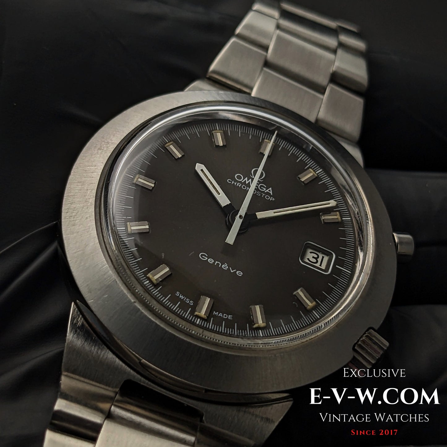 56 Years Old Vintage Omega CHRONOSTOP UFO / Ref. 146012 / Cal. 920 / Vintage 1969 / Serviced