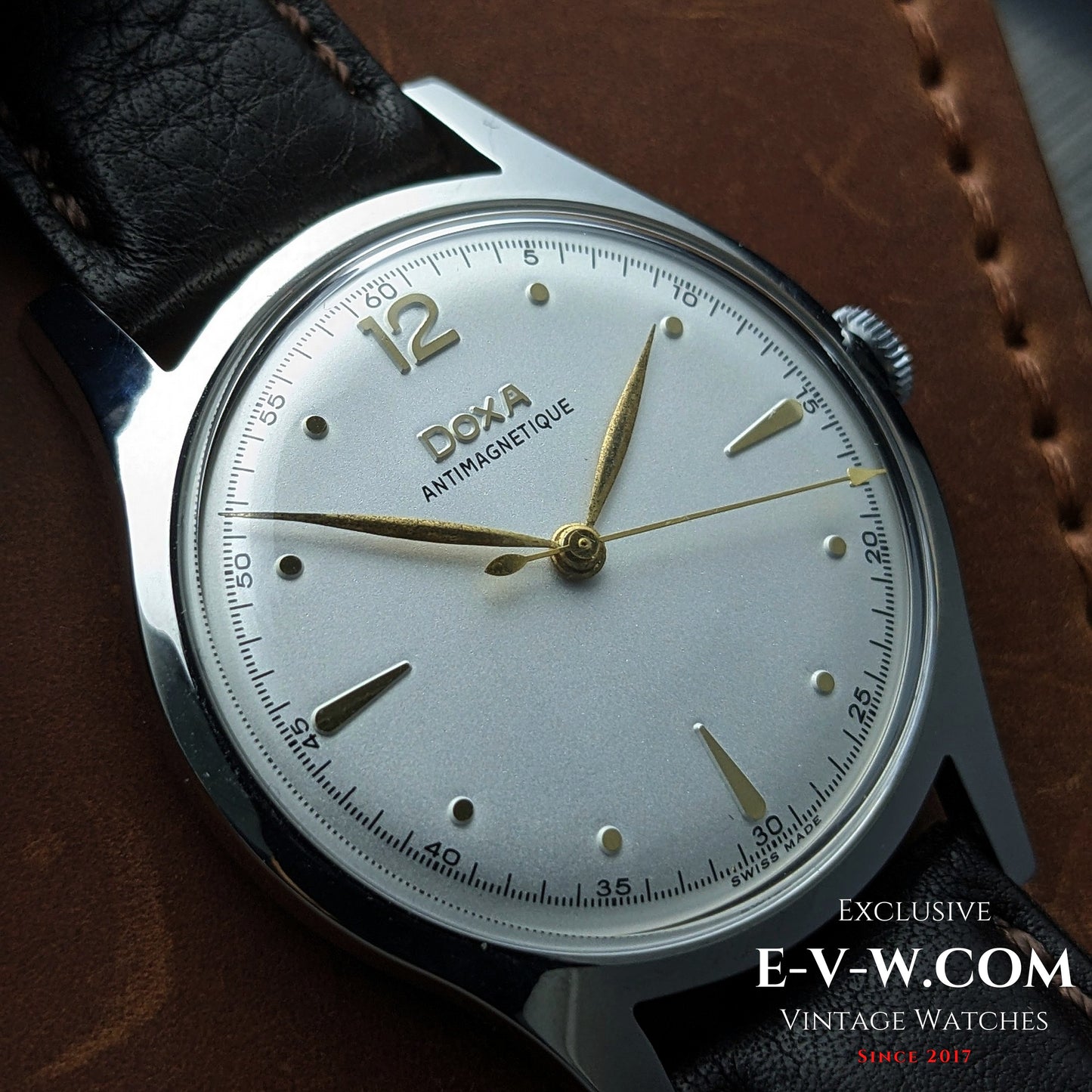 1950s — Doxa Antimagnetique Jumbo 38mm | Cal. 1147 | Vintage | Serviced