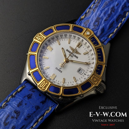 Breitling Lady J Class Lady / Two Tone 18k Gold & Stainless Steel / Ref. D52063 / Cal. B67