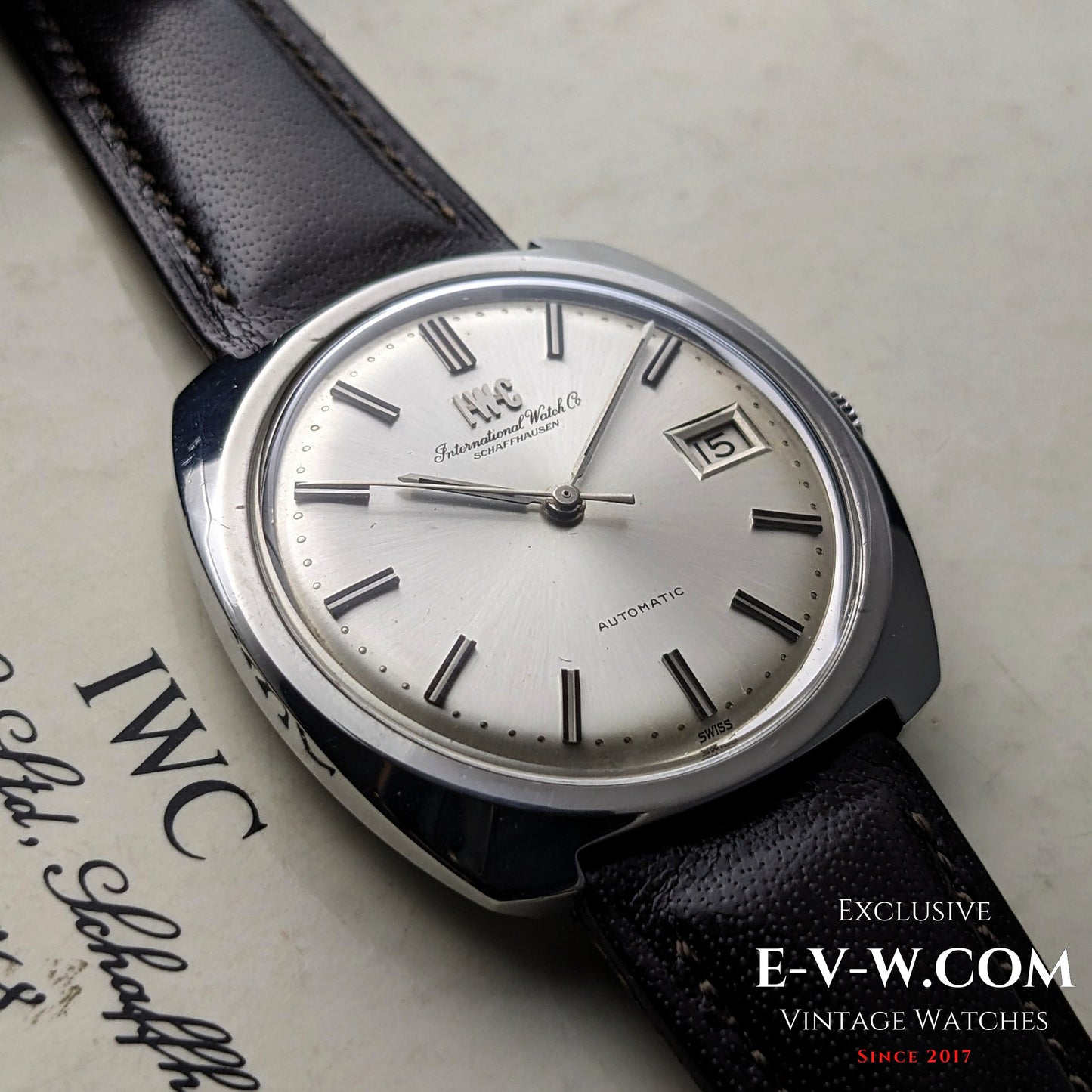 57 years old — IWC Schaffhausen — Ref. R814A — Cal. 8541 — Vintage 1968 — Serviced