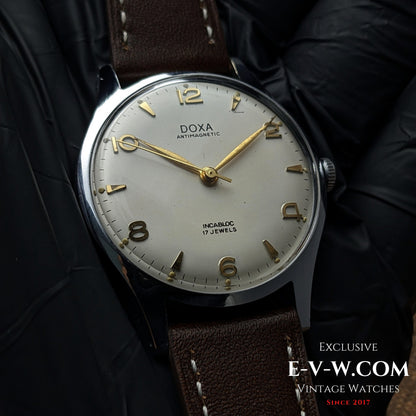 1950s — DOXA — Antimagnetic — Cal. 380 FFR — Vintage 1950s — Serviced
