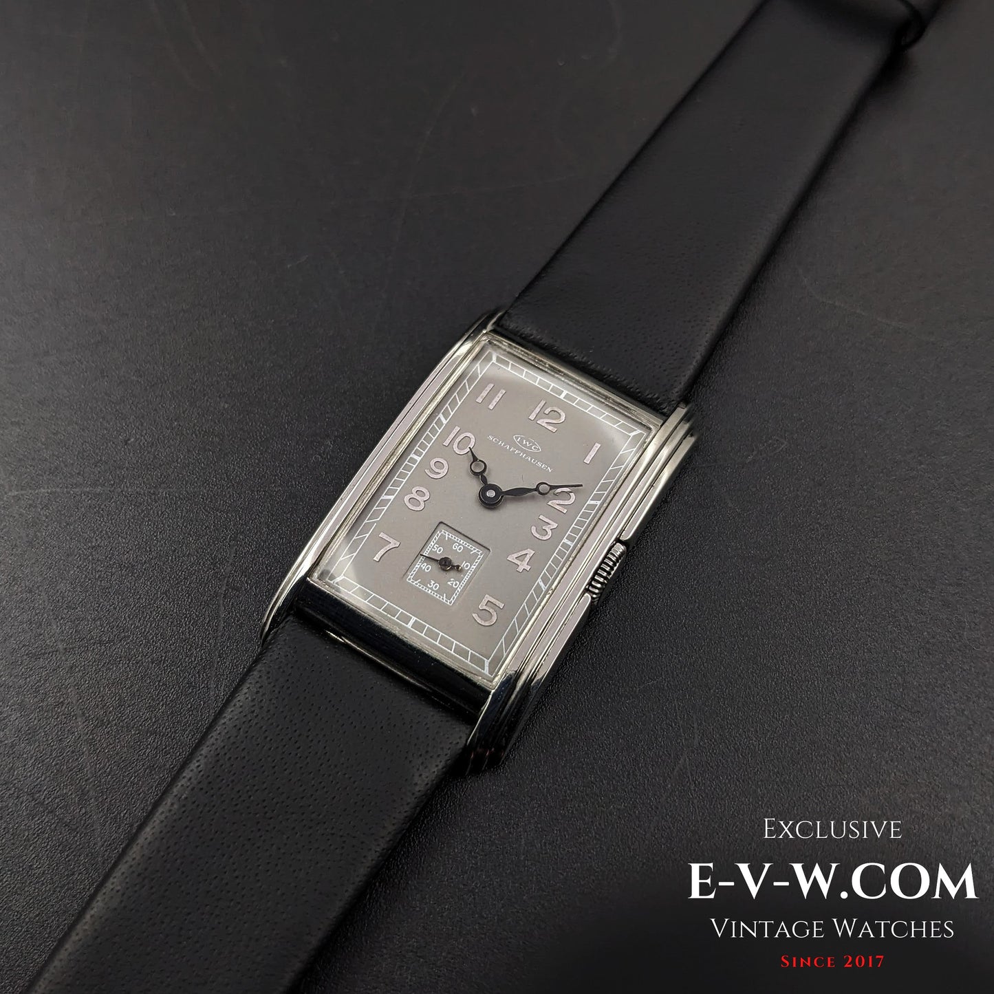 95 Years Old Antique IWC Schaffhausen Very rare / Art Deco Tank / Cal. 87 / Antique 1929