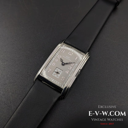 95 Years Old Antique IWC Schaffhausen Very rare / Art Deco Tank / Cal. 87 / Antique 1929