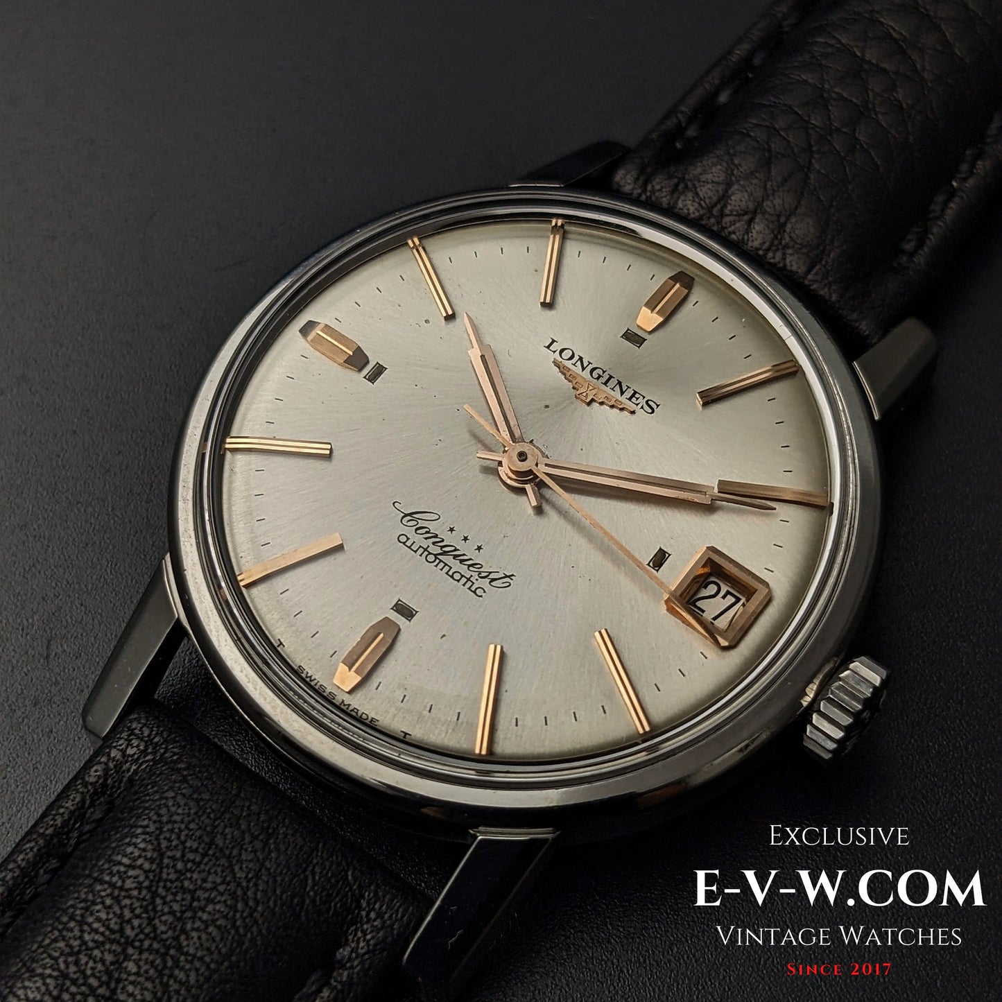 59 Years Old Vintage Longines Conquest Automatic / Ref. 9024 / Cal. 291 / Vintage 1966