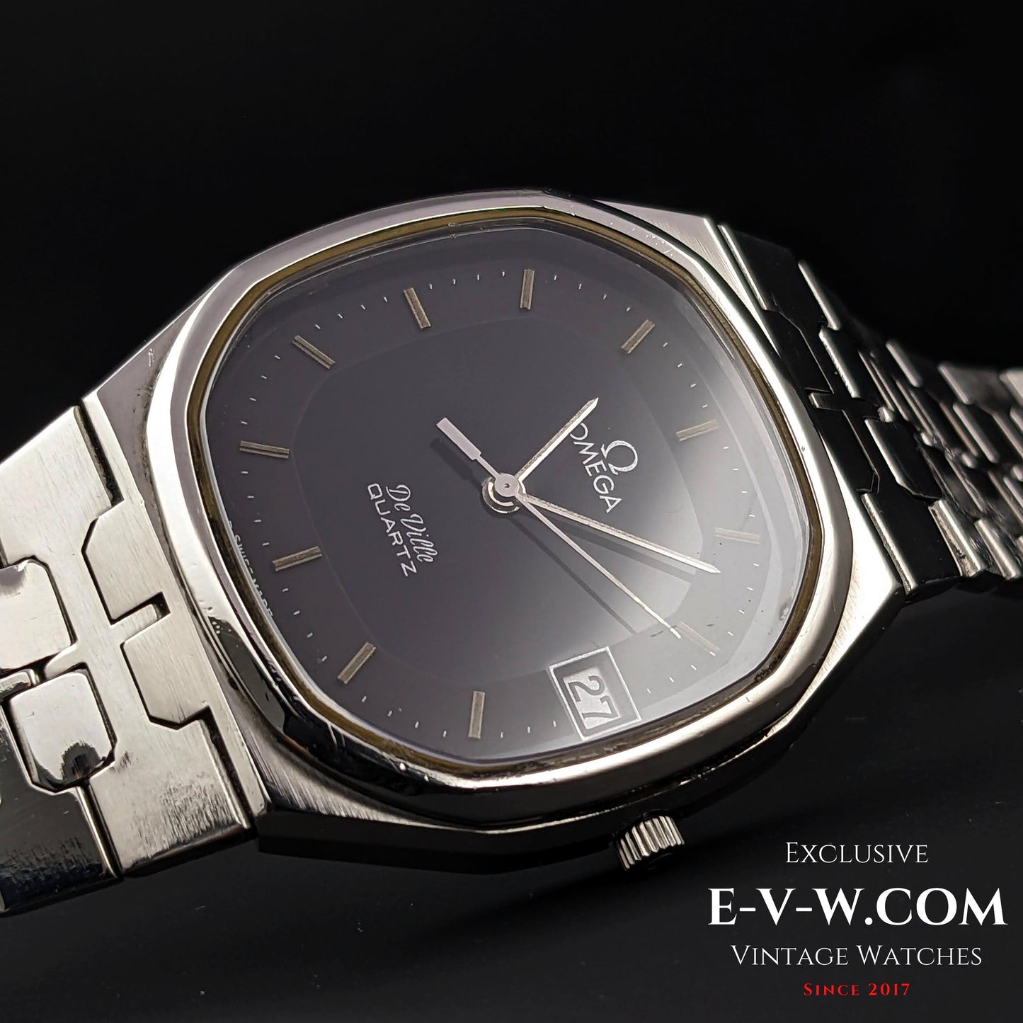 Omega DeVille Quartz / Two-tone dial / Cal. 1332 / Vintage 1979