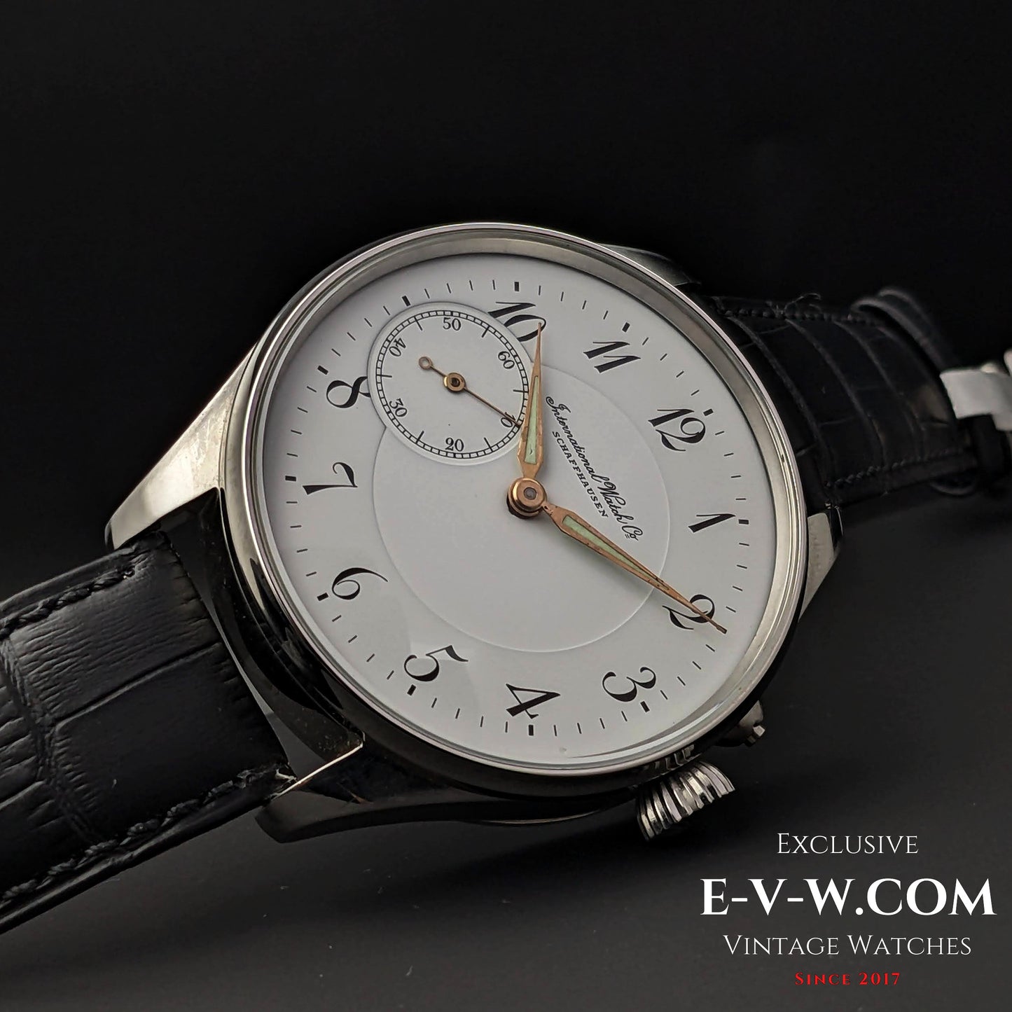 109 Old Antique IWC SCHAFFHUSEN Pocket Watch Movement cal. 52 Antique 1914