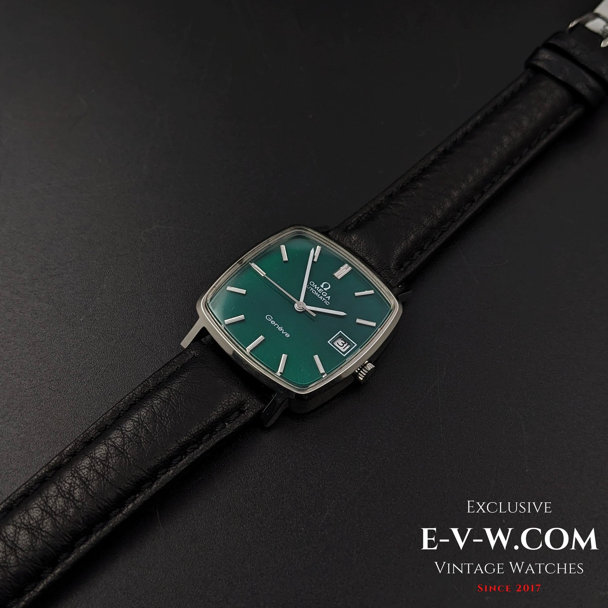 50 Years Old Vintage Omega Automatic / Green Dial Ref. ST1620060 / Cal. 1012 / Vintage 1973