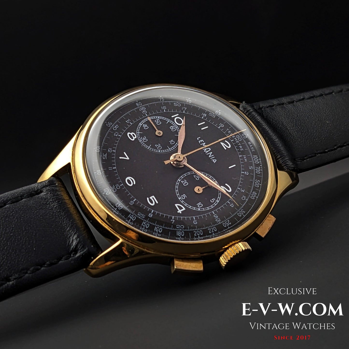 80 Years Old Vintage Lemania Chronograph Cal.2310 / Vintage 1940s
