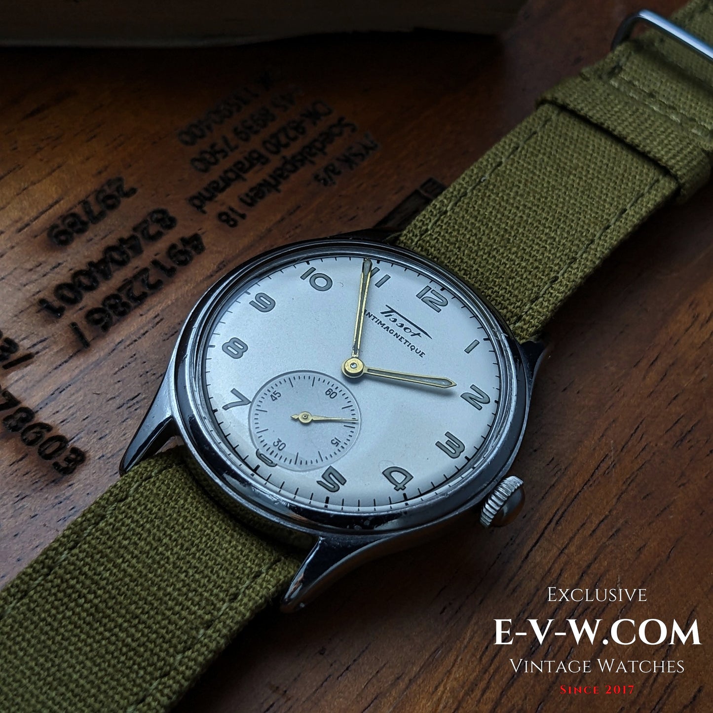 70 Years Old vintage— Tissot “Antimagnetique” automatic BUMPER | Ref. 6540-1 | Cal. 31-1 | Vintage~1955 |