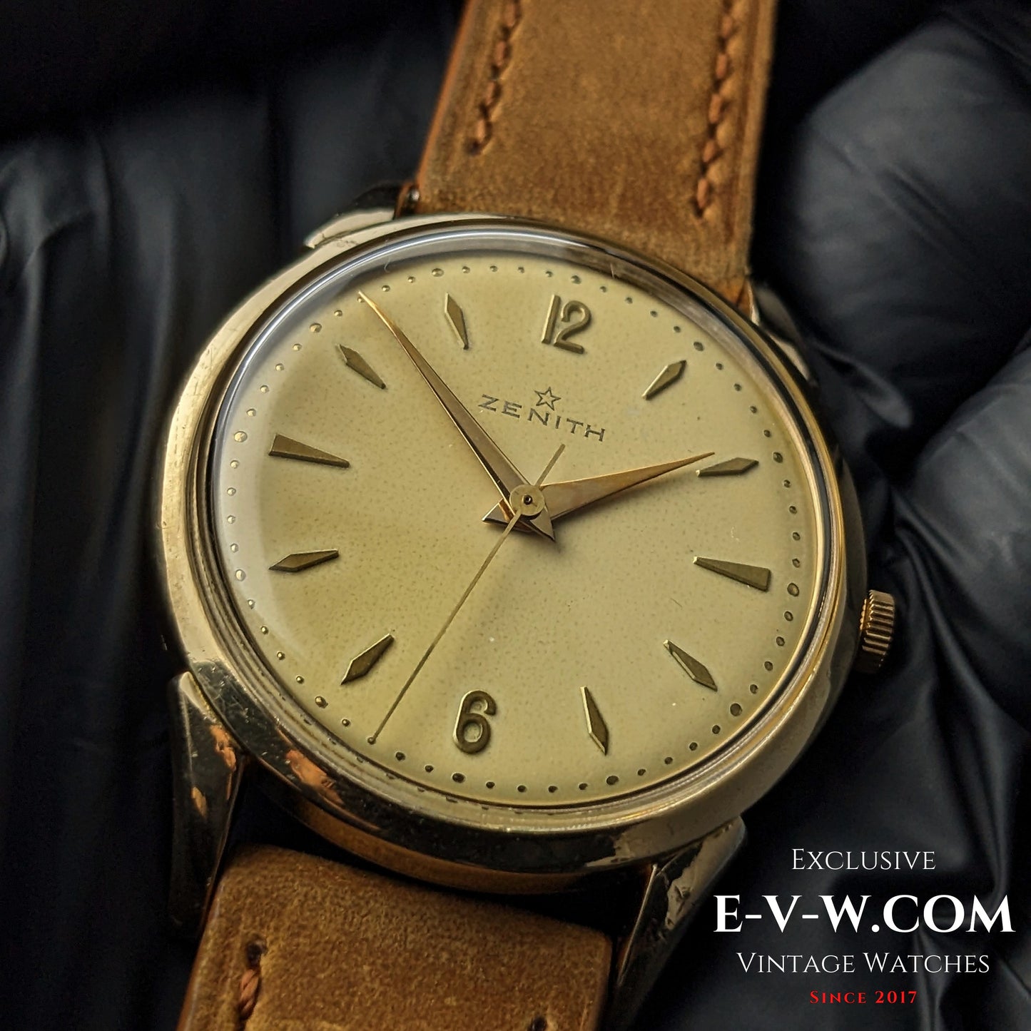 73 Years Old  Zenith Dress Watch |  gold-plated | Cal. 126-6 | Vintage 1952 | Serviced