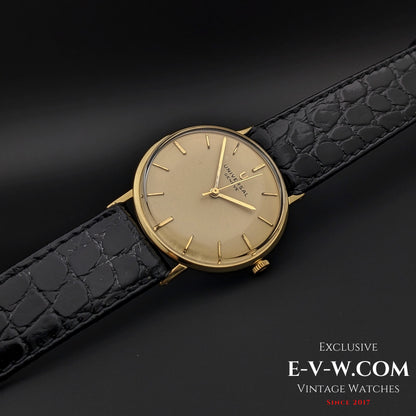 64 Vintage Universal Genève 18k Solid Gold / Cal. 1107 Vintage 1960