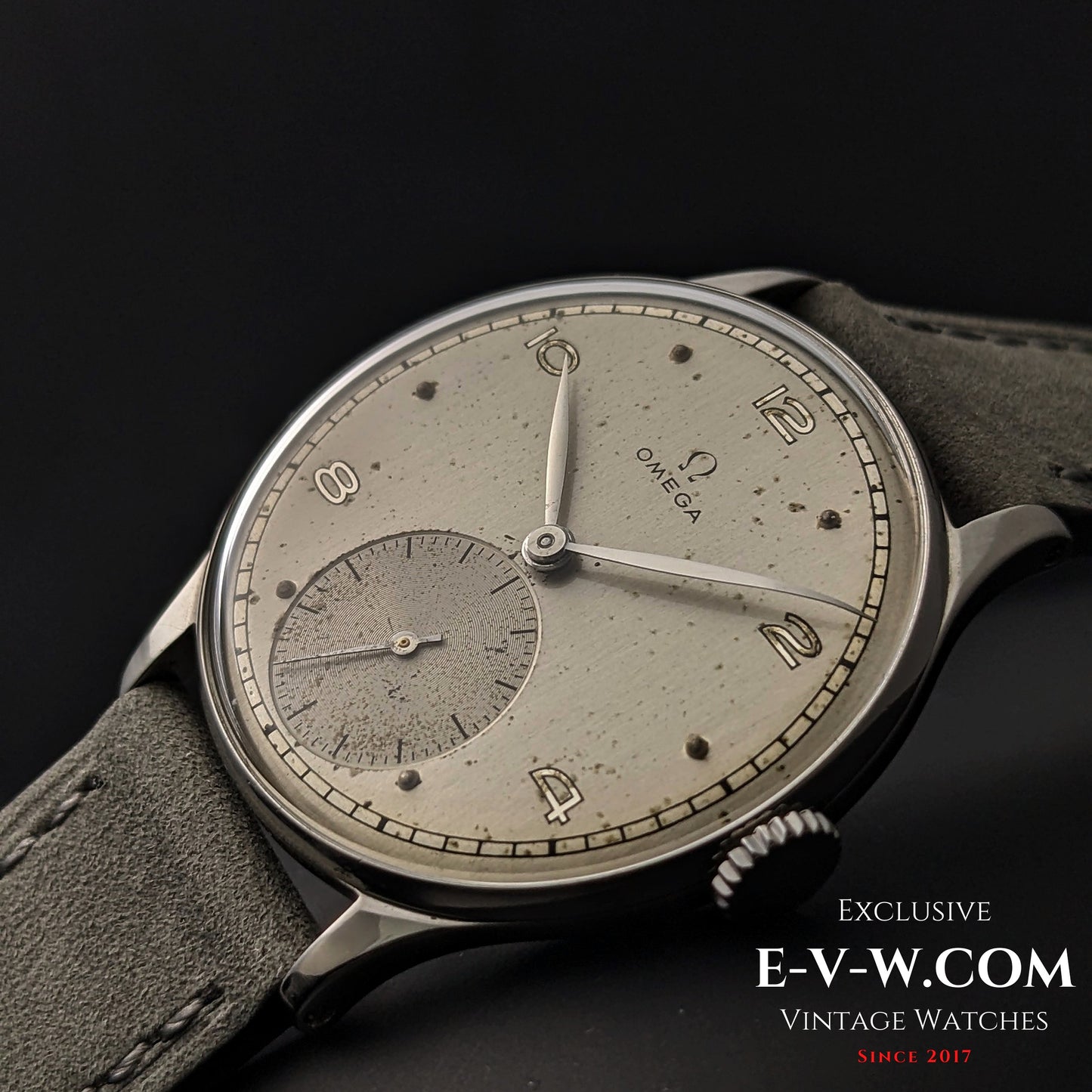 81 Years Old WWII Omega | Ref. CK 2317 / 10 | Cal. 30T2PC | Vintage 1944 | Serviced