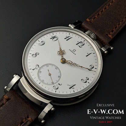 125 Years Old Antique Omega Jumbo / Pocket Watch Movement / Cal. 19 / Antique 1900