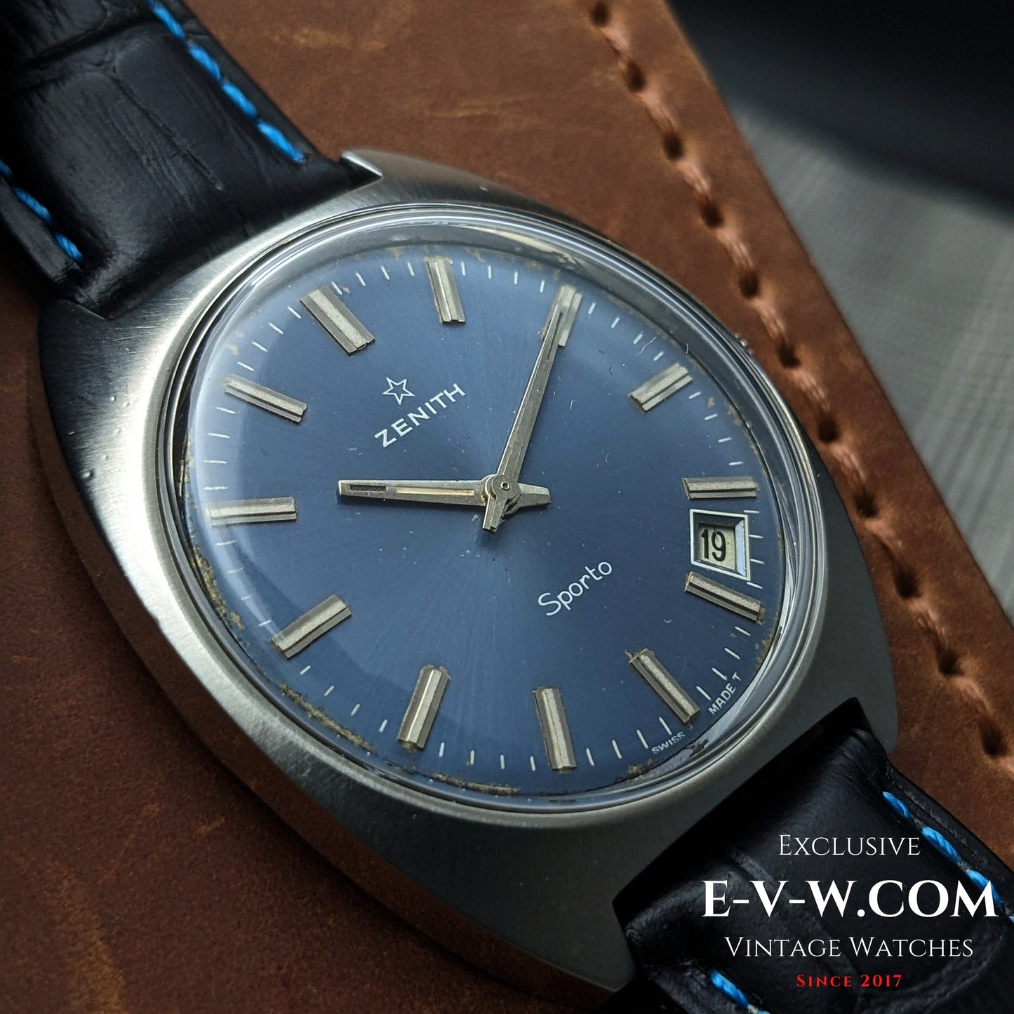 Early 1970s  Zenith Sporto | Ref. GR 720003 | Cal. 2562C | Vintage 1970 | Serviced