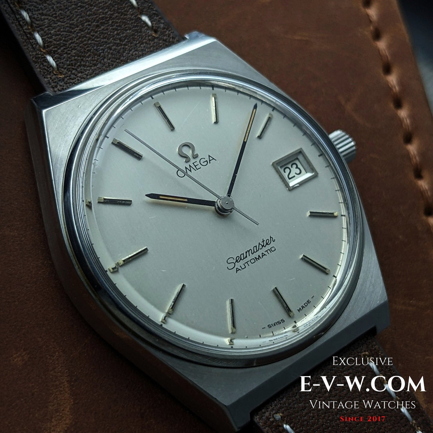 mid 1970s  Omega Seamaster AUTOMATIC | Ref. 166.0203 | Cal. 1012 | Vintage 1975 | Serviced