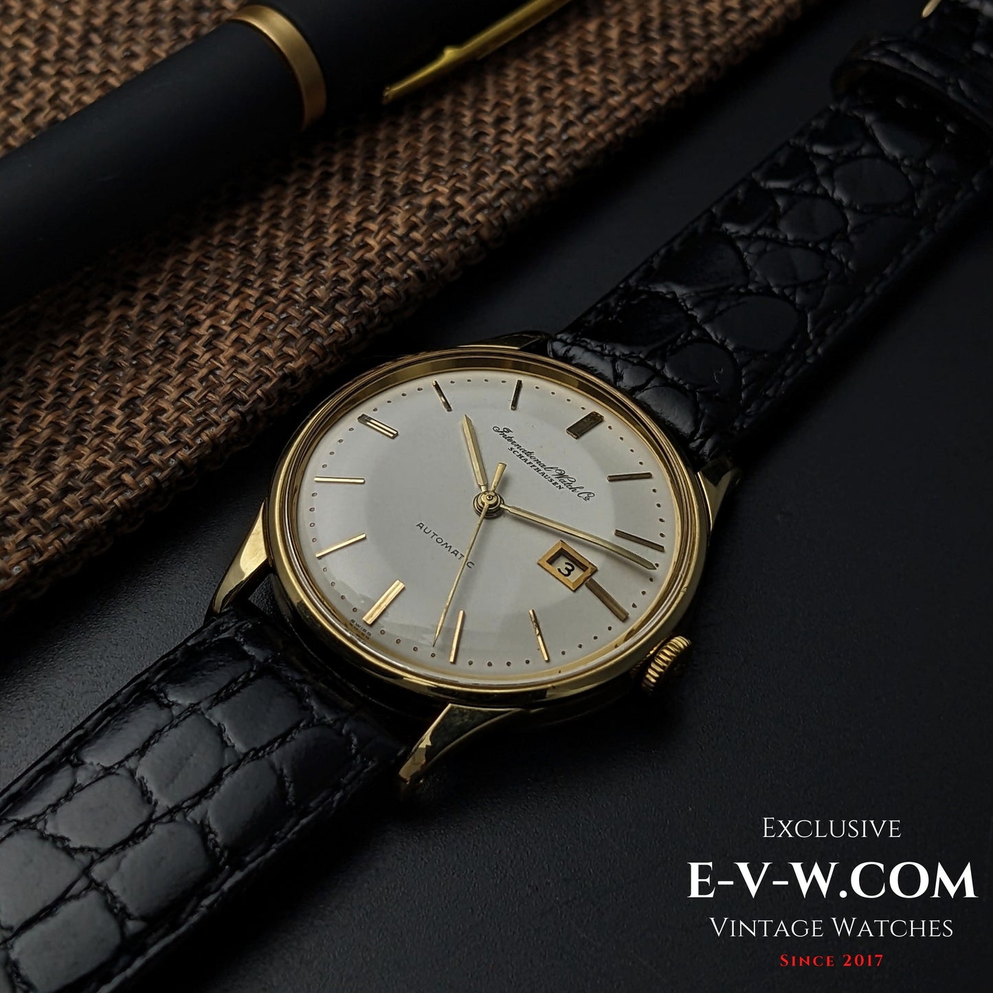 IWC Schaffhausen AUTOMATIC Date | Pie-Pan Dial | Gold-capped | Cal. 8531 | Vintage 1962 | Service 08/2025