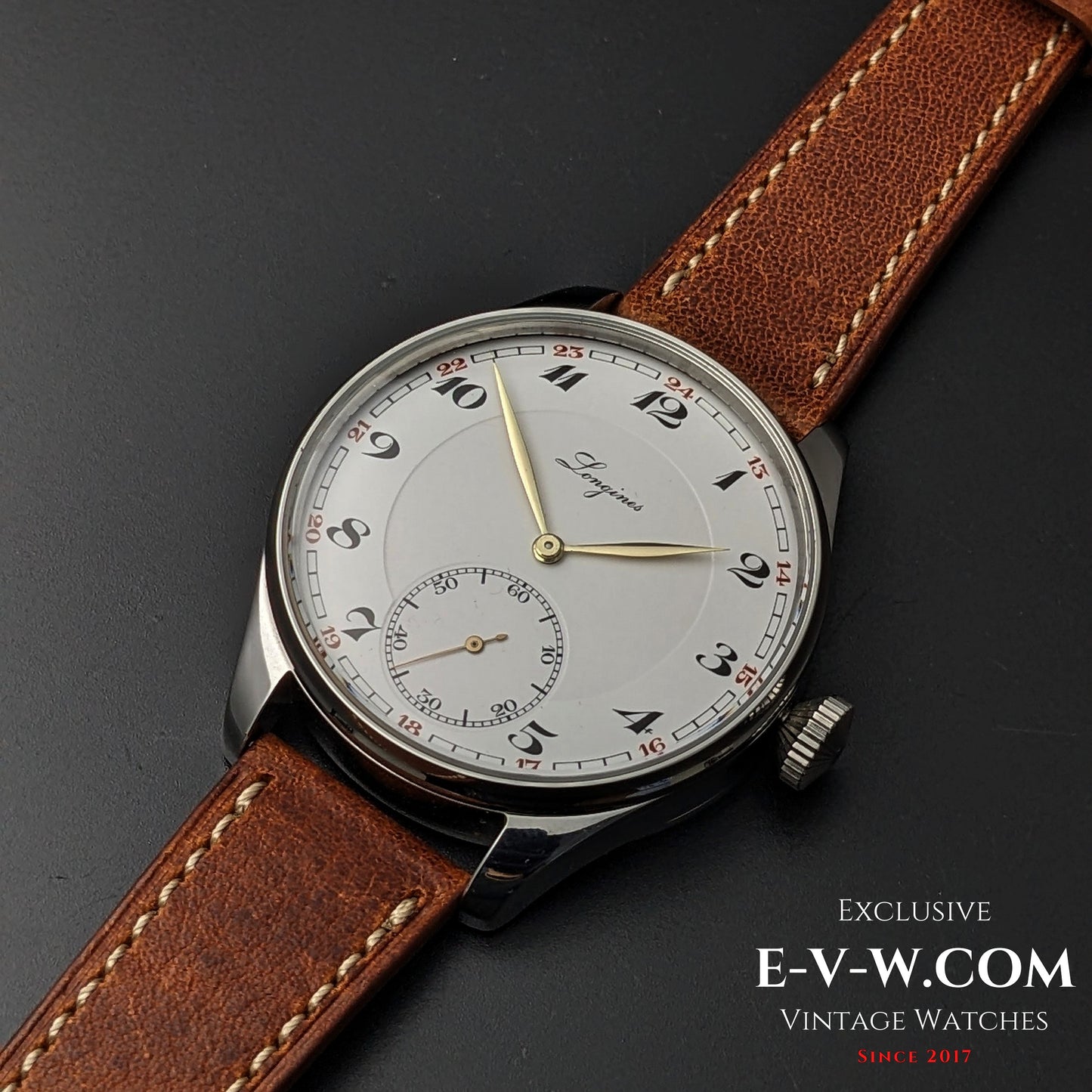 109 Years Old Antique Longines Jumbo / Pocket Watch Movement / Cal. 19.74N / Antique 1916