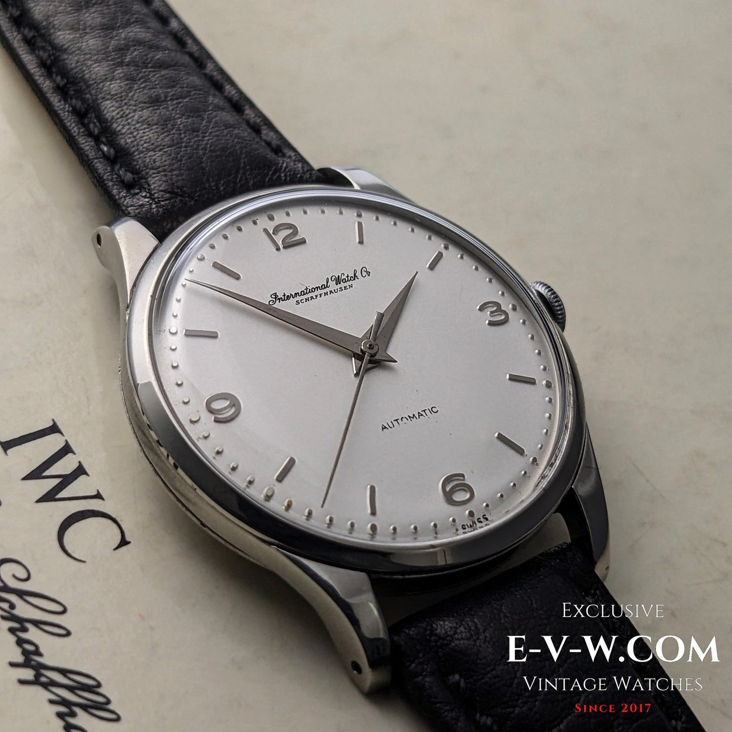 63 years old — IWC Schaffhausen— Automatic — Cal. 853 — Vintage 1962 — Serviced