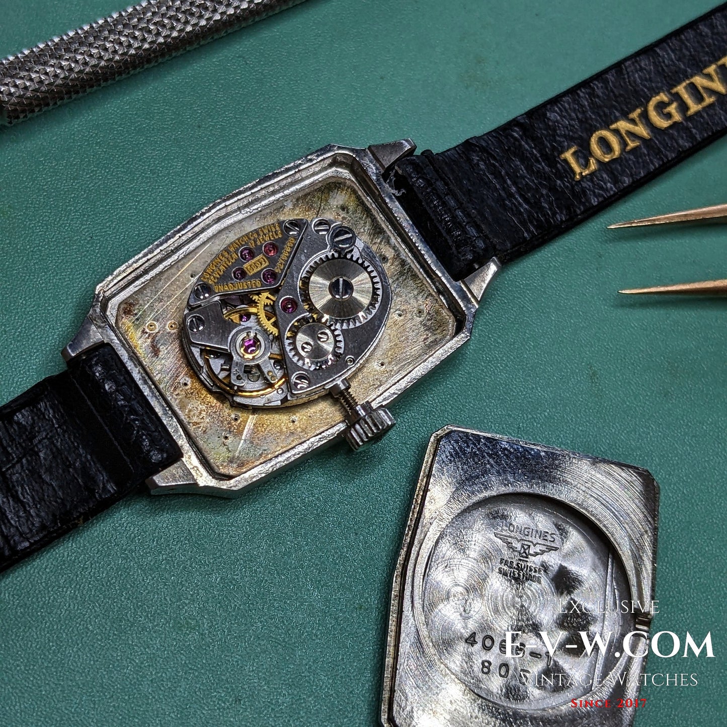 50 Years Old Vintage Longines Lady / Unworn NOS / Ref. 4066-1 / Cal. 5602 / Vintage 1975