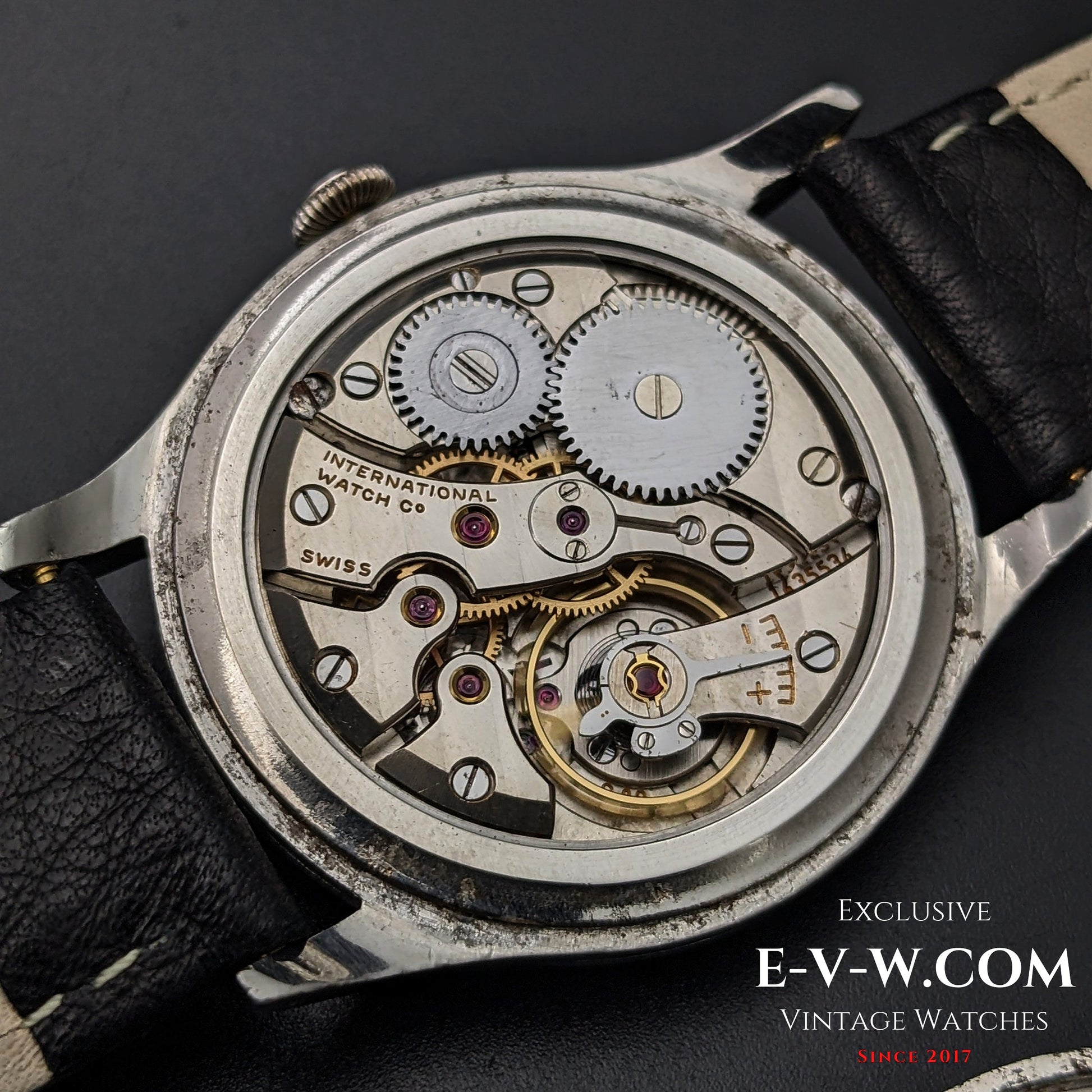 68 Years Old Vintage IWC Schaffhausen Classic 50's / Cal. 89 / Vintage 1957