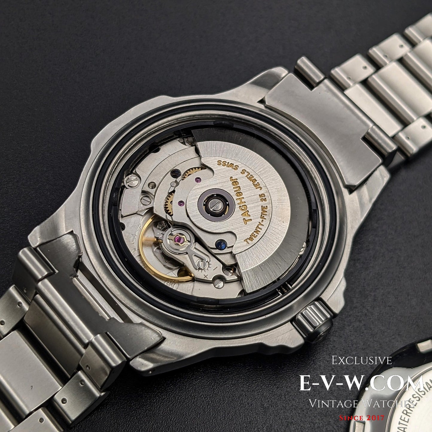 30 Years Old Vintage TAG HEUER 4000 Automatic / Ref. WF2110-K / Cal. 2824-2 / Vintage 1990's