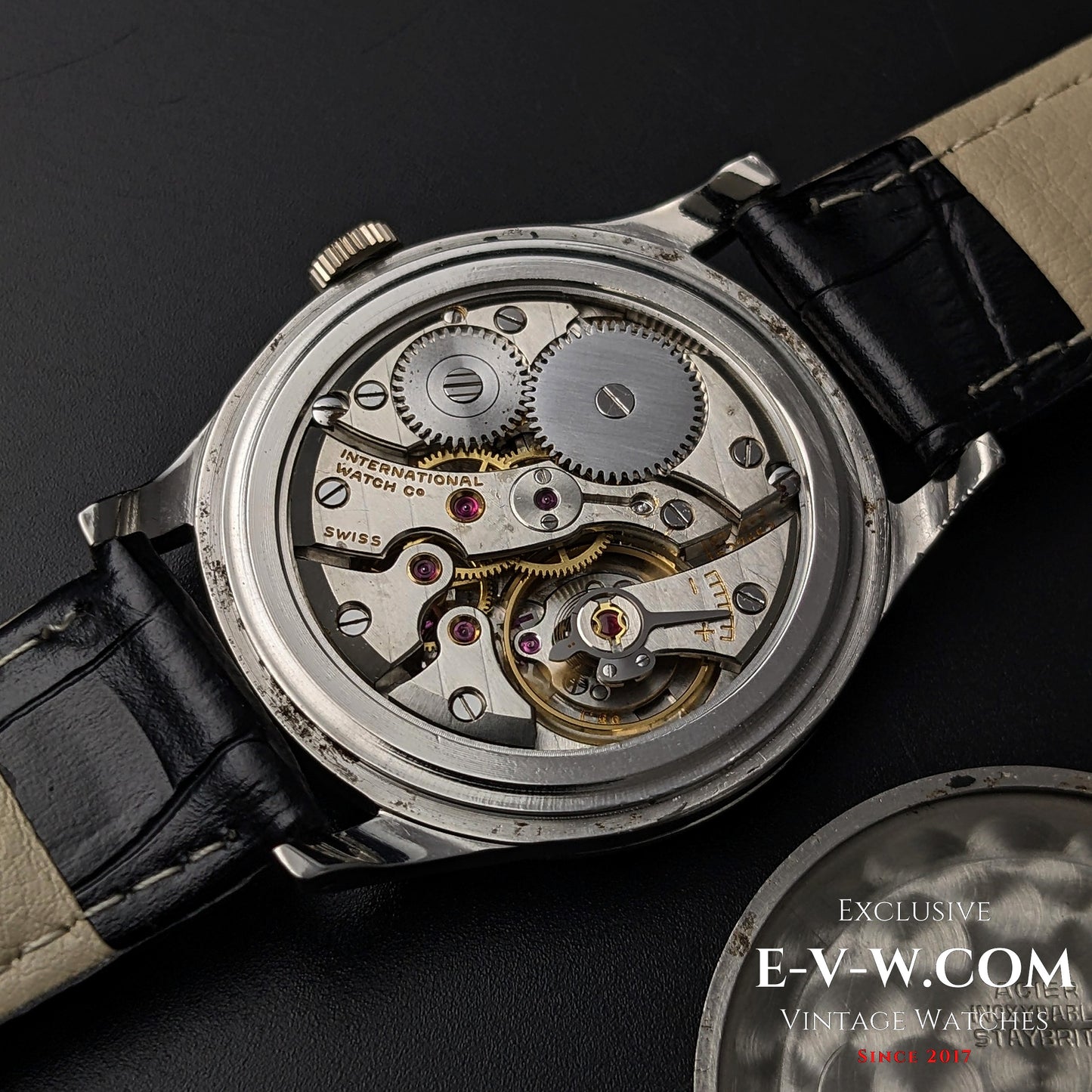 63 Years Old Vintage IWC Schaffhausen Unique Skeleton Pocket Watch / Cal. 89 / Vintage 1962