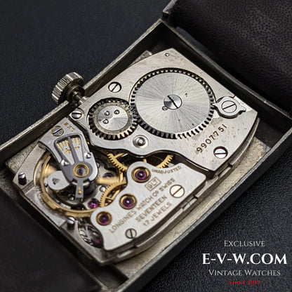 67 Years Old Vintage Longines Square Art Deco / Cal. 9LT / Vintage 1956			