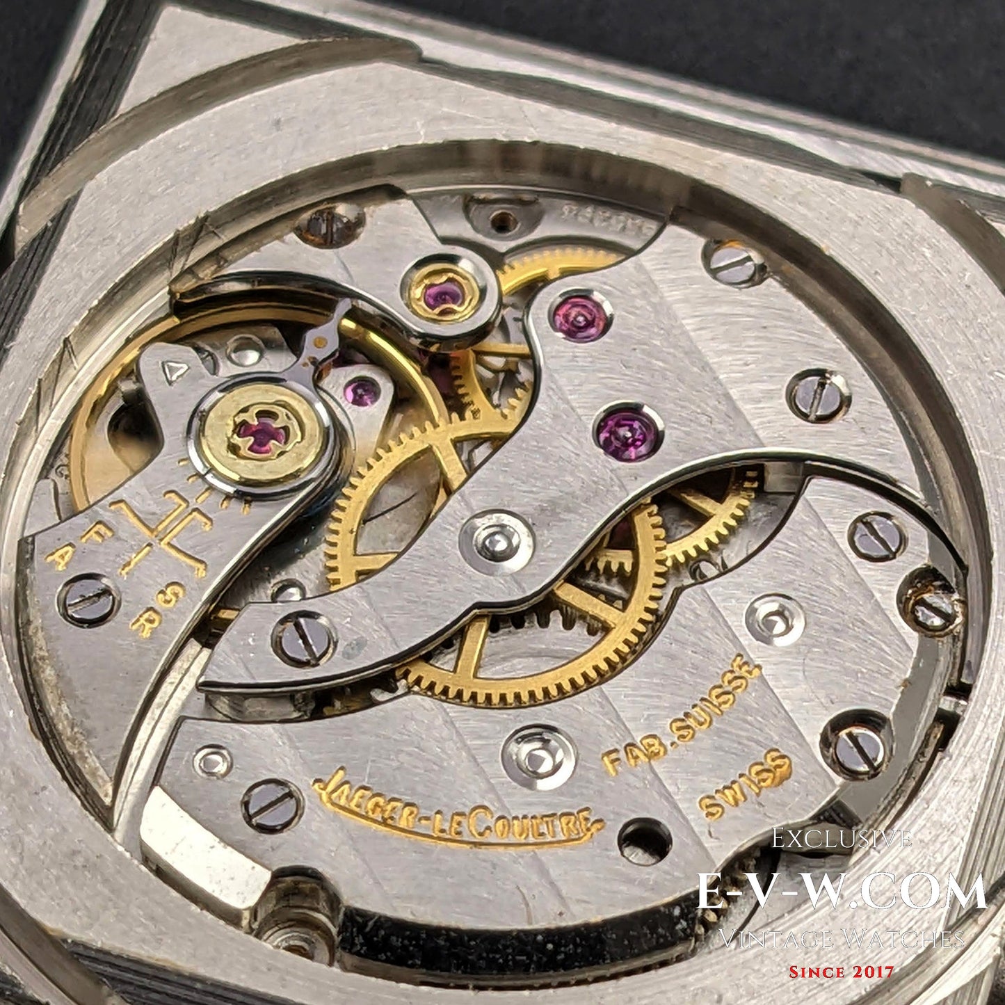 Vintage Jaeger-LeCoultre Square Art Deco / Square / Tank Ref 2374-3 / Cal. K818 / Vintage 1960s