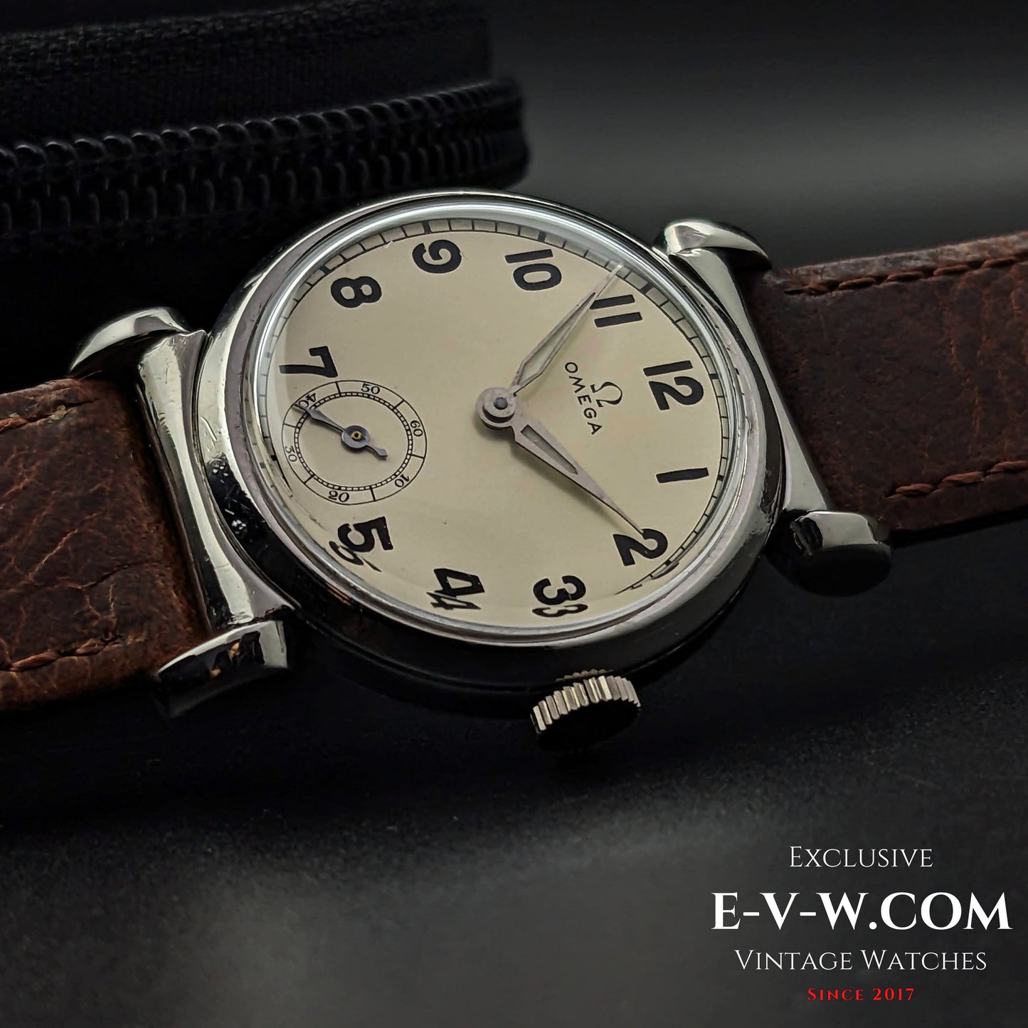 88 Years Old Vintage Omega  Scarab Art Deco  / Ref.  / Cal. 26.5 SOB T2 / Vintage  1935