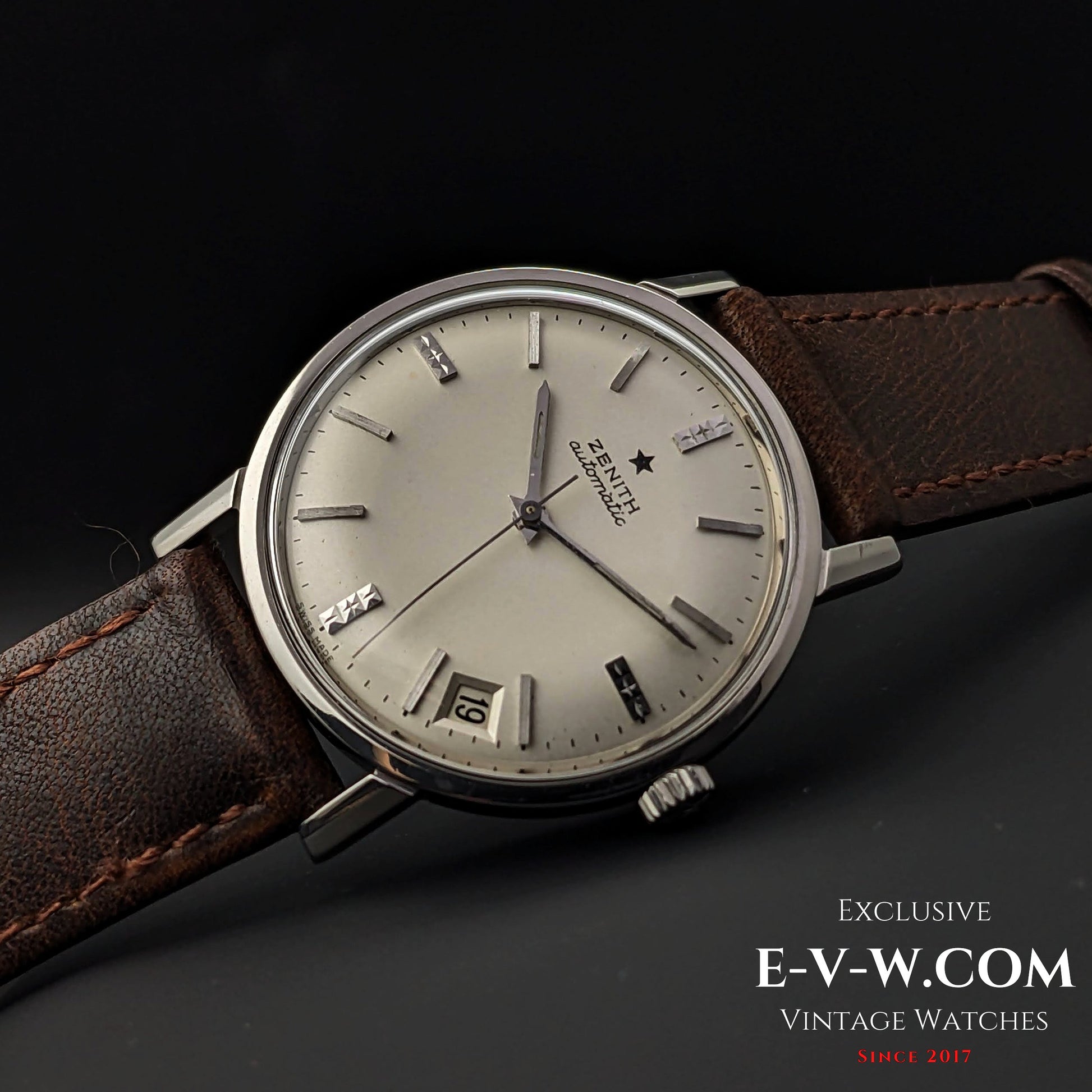 60 Years Old Vintage Zenith Automatic / Cal. 2542PC / Vintage 1960s