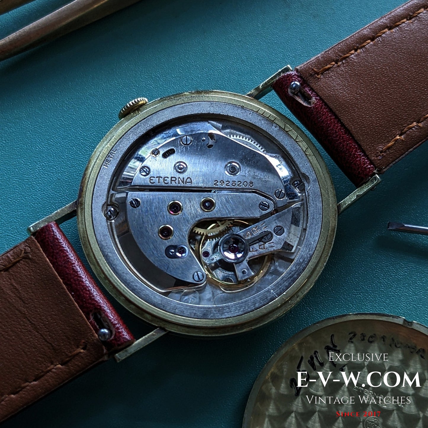 84 Years Old Vintage Eterna 14ct Gold / WWII / Cal. 1020 / Vintage 1941 / Serviced