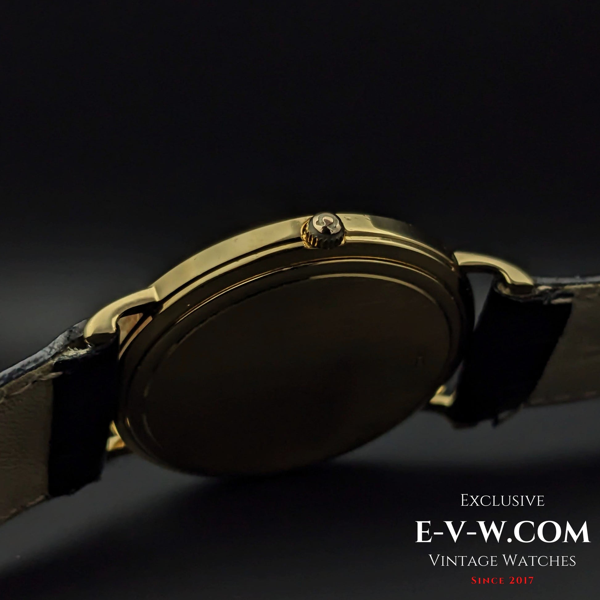 Vintage Omega Classic 18k Gold / Cal. 1530 / Vintage 1980s