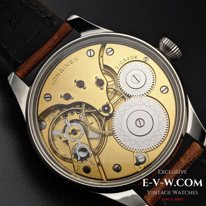 109 Years Old Antique Longines Jumbo / Pocket Watch Movement / Cal. 19.74N / Antique 1916