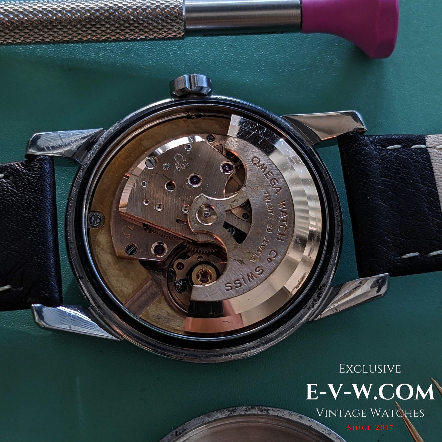 Vintage Omega Seamaster Automatic / Ref. 2846 8SC / Cal. 501 / Vintage 1956