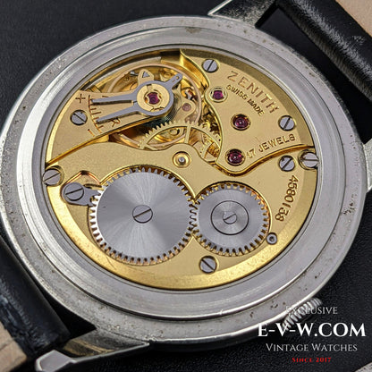 67 Years Old Vintage Zenith Black / Cal. 40 / Vintage 1956