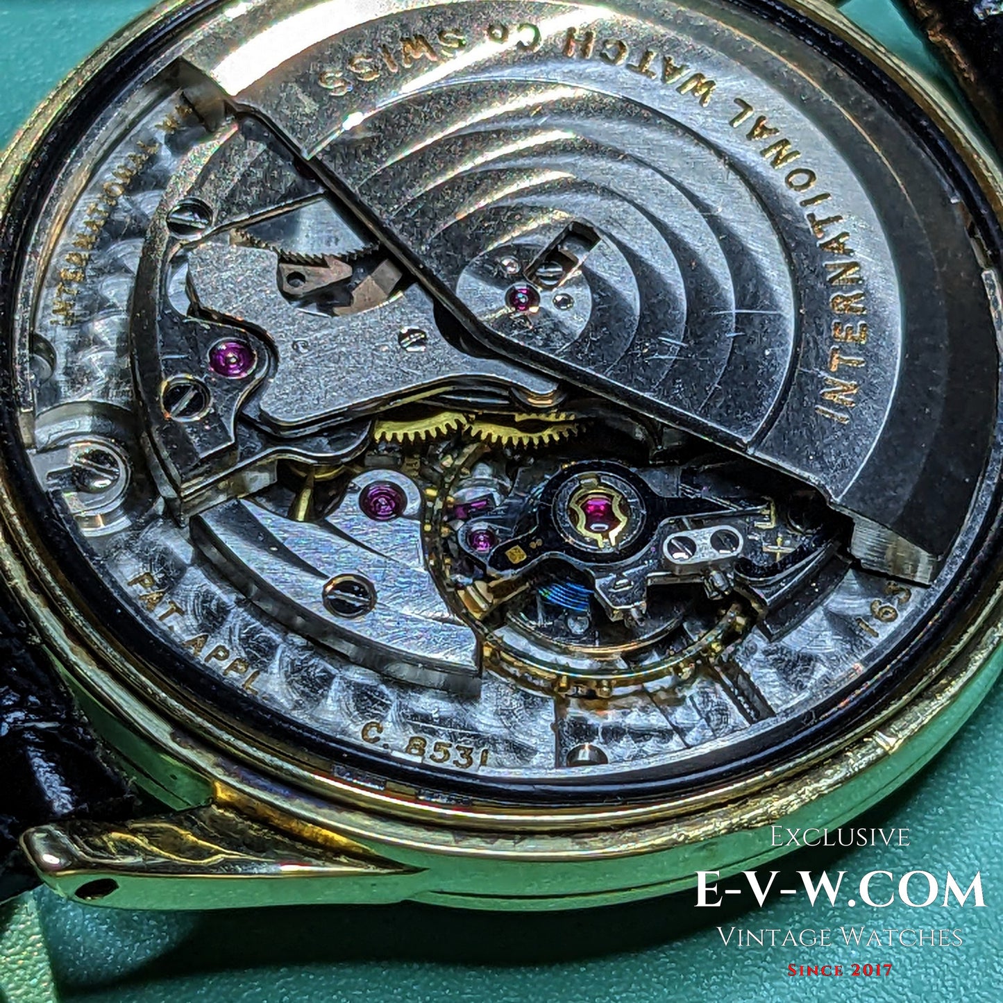 IWC Schaffhausen AUTOMATIC Date | Pie-Pan Dial | Gold-capped | Cal. 8531 | Vintage 1962 | Service 08/2025