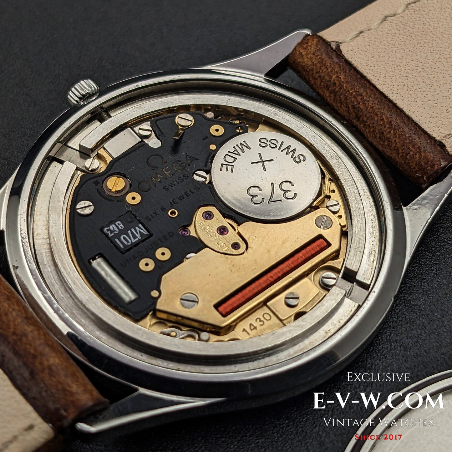 41 Years Old Vintage Omega Seamaster / Guilloche Dial / Cal. 1430 / Vintage 1982