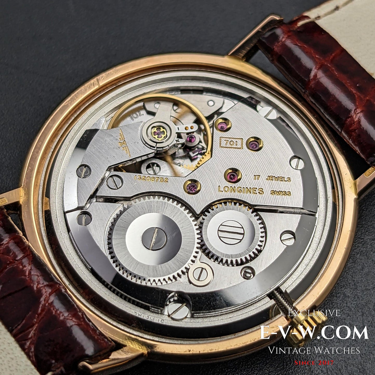 57 Years Old Vintage Longines Classic Calatrava 18k Gold / Cal. 701 / Vintage 1966