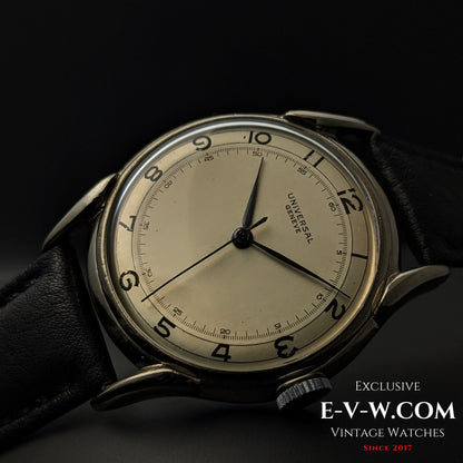85 Years Old Vintage Universal Geneve unique spider lugs / Cal. 263 / Vintage 1940