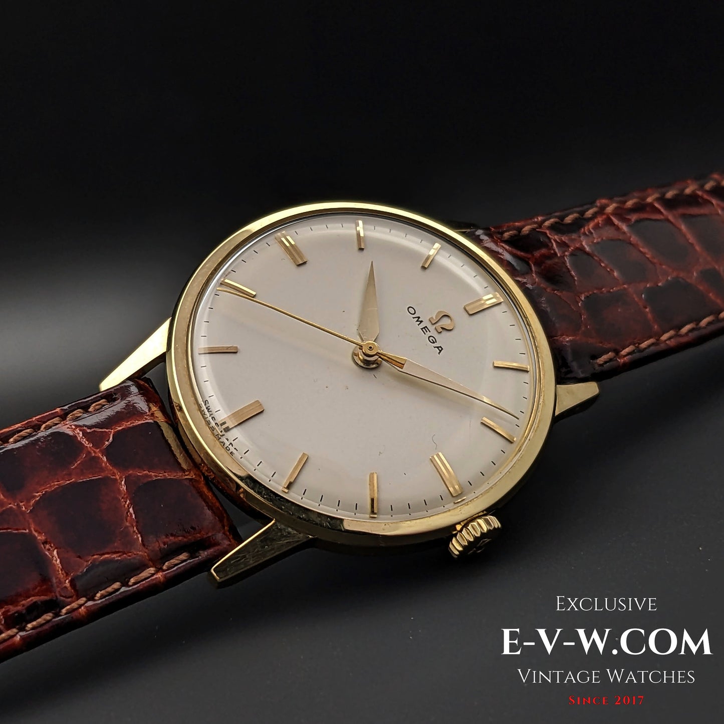 64 Vintage Omega 18k Solid Gold / Calatrava Ref. 14720 1 / Cal. 285 (30T2) Vintage 1960