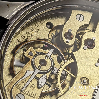 109 Old Antique IWC SCHAFFHUSEN Pocket Watch Movement cal. 52 Antique 1914