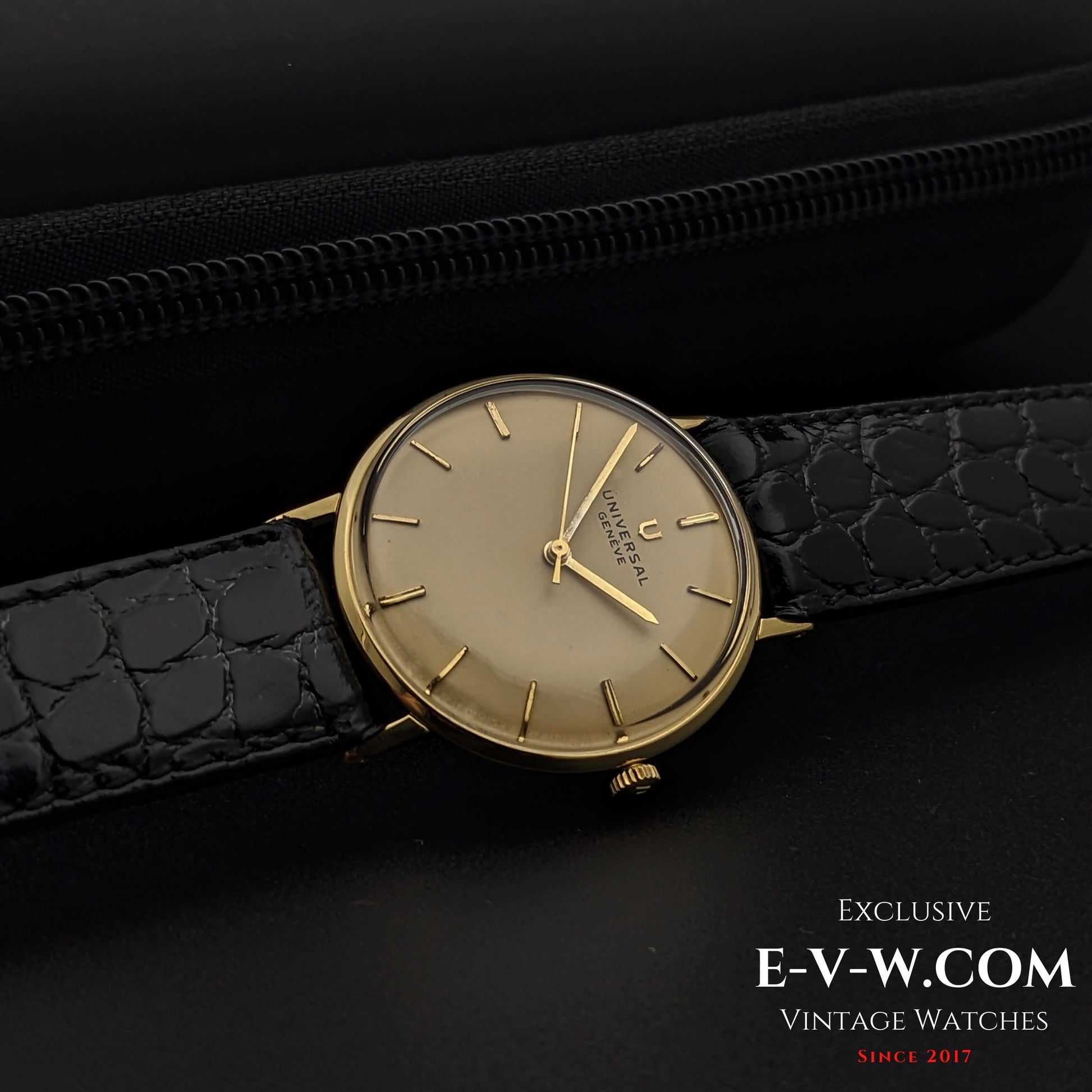 64 Vintage Universal Genève 18k Solid Gold / Cal. 1107 Vintage 1960