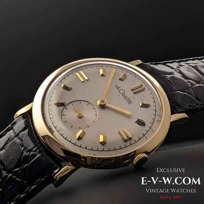 80 Years Old Vintage Jaeger LeCoultre 14K solid Gold / Cal. 480 / Vintage 1940s