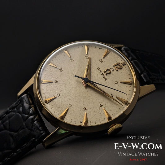 73 Years Old Vintage Omega Rare 24 HR Dial /Ref. 2496-3SC / Cal. 283 (30T2) / Vintage 1952/ Serviced