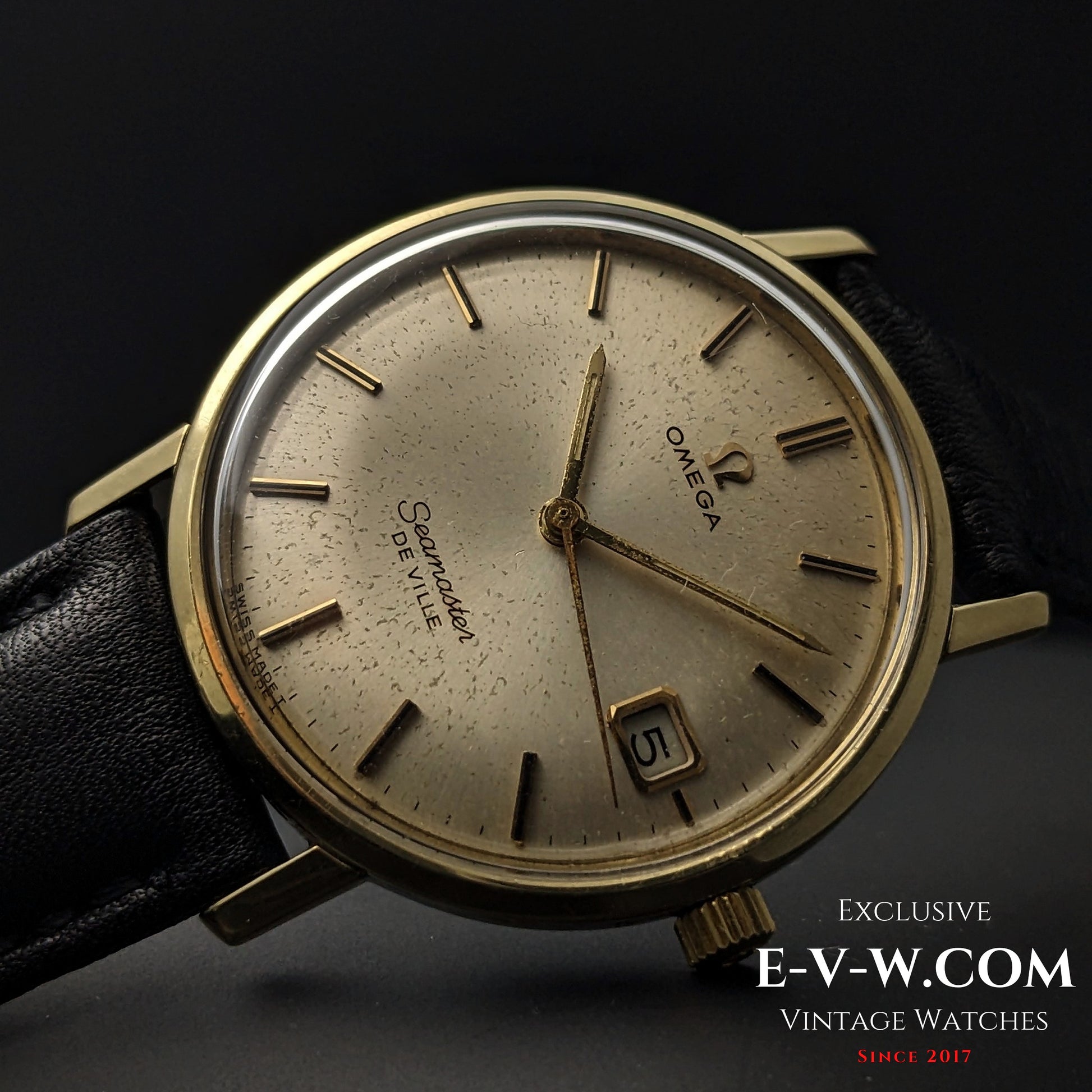 61 Years Old Vintage Omega Seamaster DeVille / Ref. 136020 / Cal. 611 / Vintage 1964