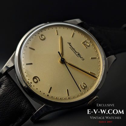 68 Years Old Vintage IWC Schaffhausen Classic 50's / Cal. 89 / Vintage 1957