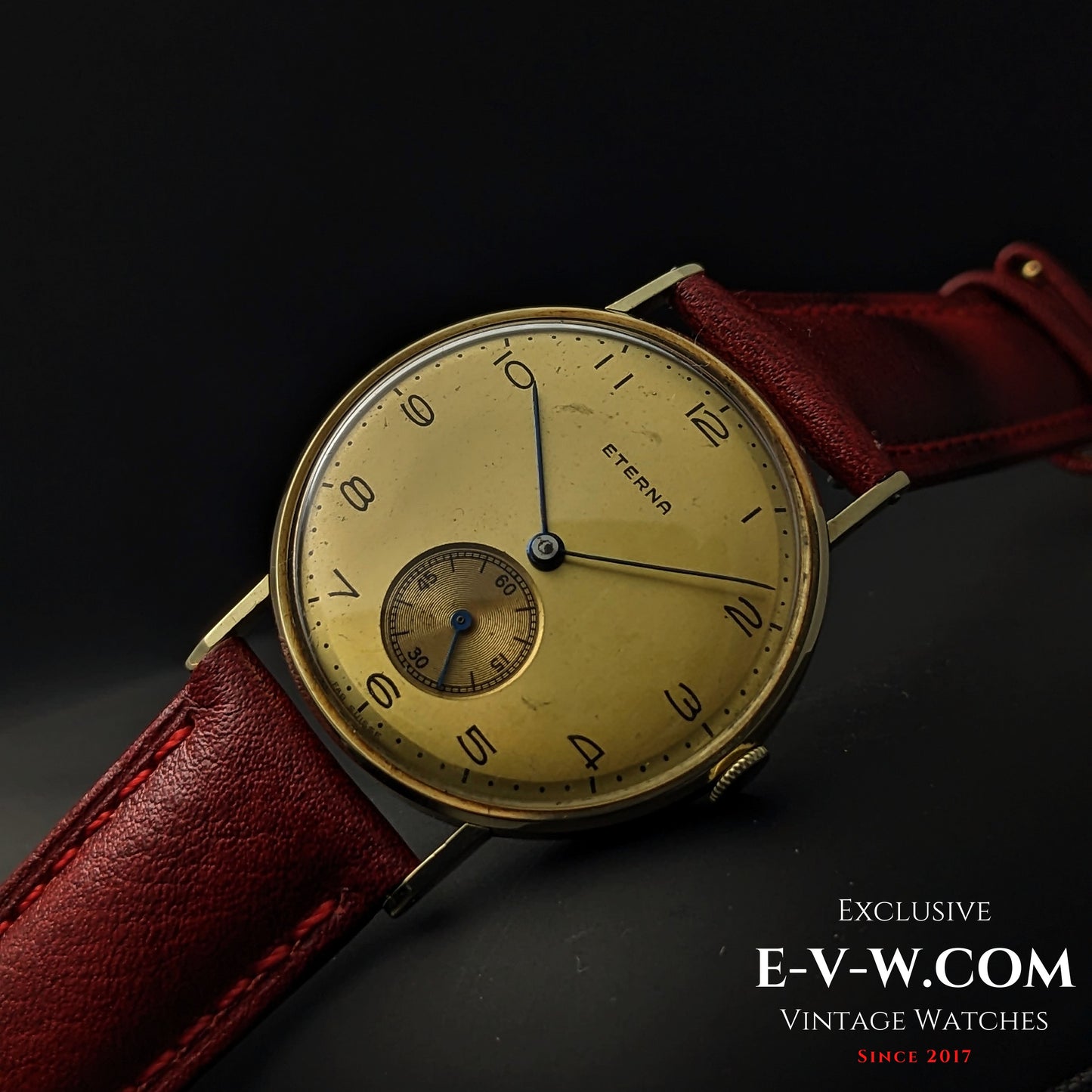84 Years Old Vintage Eterna 14ct Gold / WWII / Cal. 1020 / Vintage 1941 / Serviced