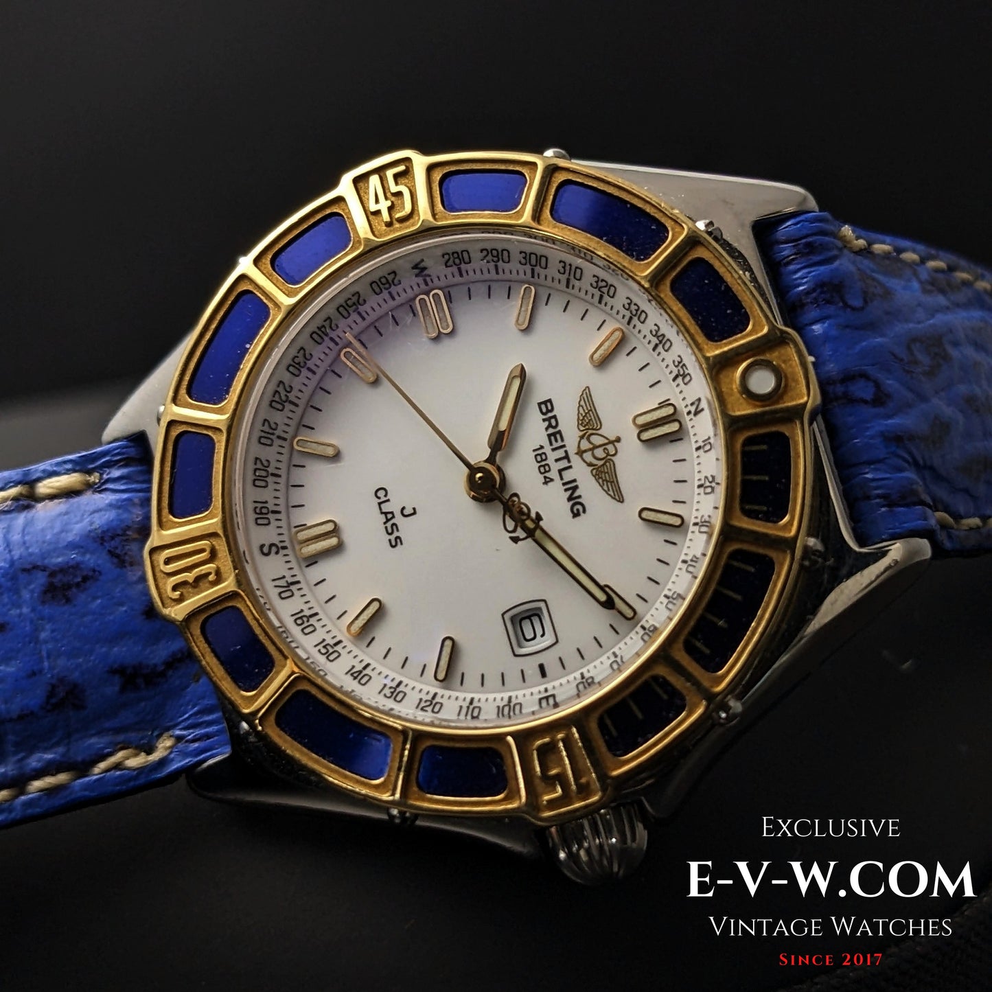 Breitling Lady J Class Lady / Two Tone 18k Gold & Stainless Steel / Ref. D52063 / Cal. B67Breitling Lady J Class Lady / Two Tone 18k Gold & Stainless Steel / Ref. D52063 / Cal. B67