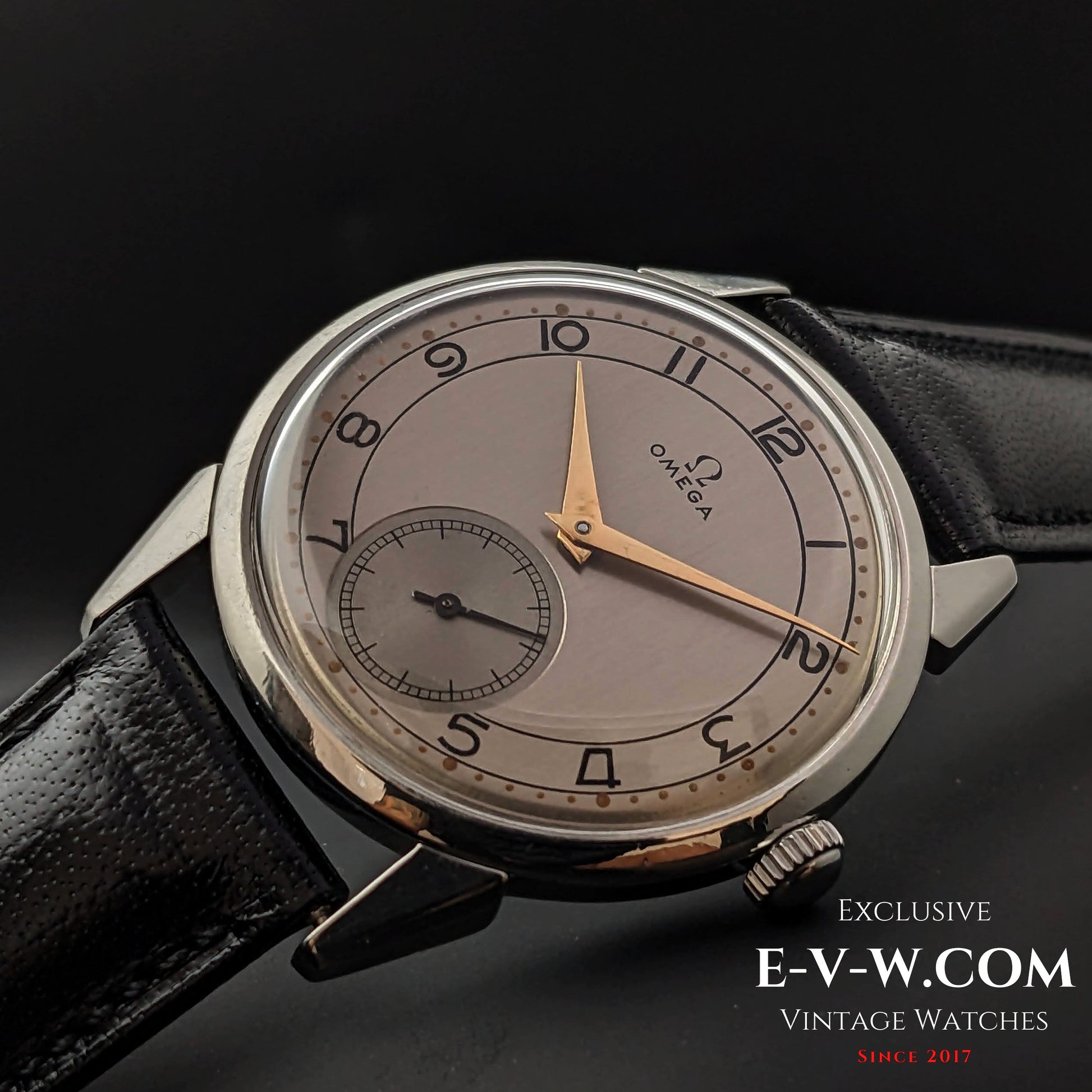 69 Years Old Vintage Omega 30T2 Family /Ref.  2747-1 / Cal.266 / Vintage 1954